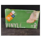 Vinyl gloves size XL. 2-100 count boxes Vinyl gloves size XL. 2-100 count boxes