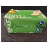 Vinyl gloves size XL. 2-100 ct boxes Vinyl gloves size XL. 2-100 ct boxes