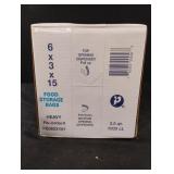 Get Reddi food storage bags 6 x 3 x 15. 1000 Get Reddi food storage bags 6 x 3 x 15. 1000