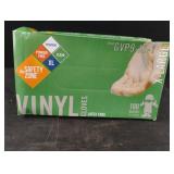 Vinyl gloves size XL. 2-100 count boxes Vinyl gloves size XL. 2-100 count boxes