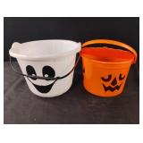 Halloween buckets Halloween buckets