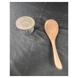 Hazel Atlas Ribbed Jam Jelly Jar with Original Hazel Atlas Ribbed Jam Jelly Jar with Original
