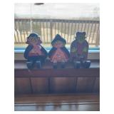 Halloween wooden shelf sitters
