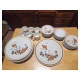 Highland Florals Mountain Floral Stoneware Set,