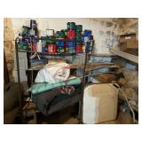 Contents of Wall - Cinder Blocks, Plastic Coffee