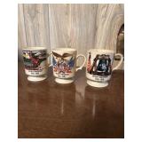 3 Bicentennial Coffee Cups