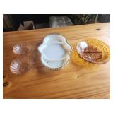 vintage Anchor Hocking Fire-King milk glass