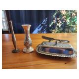 Vintage IrvinWare Butter Keeper Set With Glass