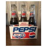 Vintage Richard Petty Longneck Pepsi Bottles