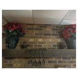 Contents of Fire Place Top Shelf