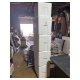 Styrofoam Coolers Lot - 4 Large, 1 Small