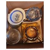 Vintage ashtrays