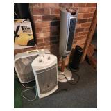 Heaters and fans