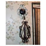 Gothic Wrought Iron Hanging Candlestick Holders