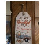 Wooden Blessings Wall Decor 7ï¿½"W 15ï¿½"T