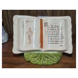 Porcelain Bible 7ï¿½"W 5"T