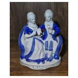 Porcelain Colonial Figures 6" tall