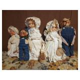 Vintage Grandma and Grandpa Dolls