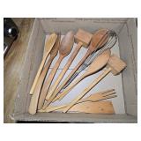 Wooden Utensils & Wisk