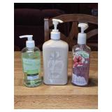 Hand Sanitizer, Soaps & Morsturizers