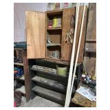 Contents of Wall Section, Shelving, M