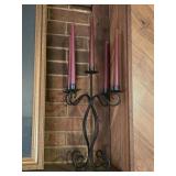 2- 26" Wrought Iron Candelabras