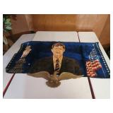 Vintage 1964 JFK John Kennedy President Cotton