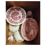 vintage bowls Johnson Bros "Historic America"