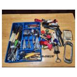 Clips, can openers, flatware, knives etc