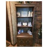 Wooden Bookshelf 27"W 12"D 72"T