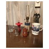 Lot of Small Lanterns, Bicentennial Cup, Shot