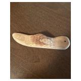 Hand Crafted Case Knife Wood Carving