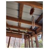 3 wind chimes,  sunflower