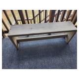 Wooden bench 48x17