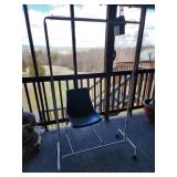 Chair and clothes rack
