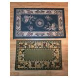 2 Rugs 20"x 31" & 23"x 37ï¿½"