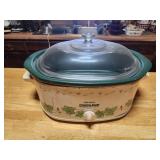 Rival crock pot green vines