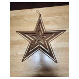 15" metal star