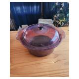Corning Visions Cookware Cranberry Teflon Dutch