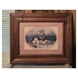 Framed Fruit Print 23"x 19"