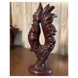Ceramic Rooster Decor Piece