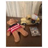 Lot of Items - March of Dimes Small Teddy,