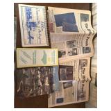 Lot of Local Books, Planner, Newspapers
