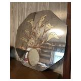 Gold Speckled Painted Mirror - Loose Piece