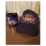 Jeff Gordon Coffee Cup/Lowes Racing Cap