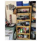 Shelf with Contents - Shelf is 52ï¿½ Tall 16ï¿½