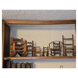Miniature Wooden Chairs