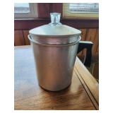 vintage aluminum coffee percolator