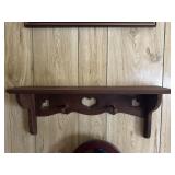 Wooden Wall Shelf 25" Wide 6ï¿½ Depth