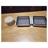 Tupperware container, Melamine dishes with lids